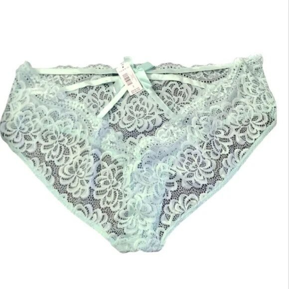 Torrid NWT Simply Lace Cageback Hipster Panty in Harbour Grey 2/2X - Picture 2 of 5